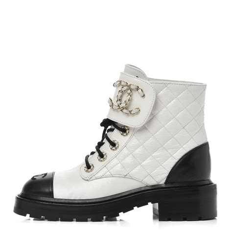 chanel lacey shoe|Chanel white boots black toe.